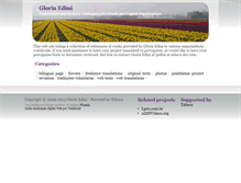 Tablet Screenshot of gloria.taboca.com